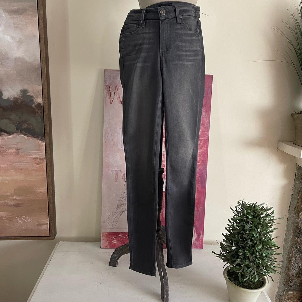 PAIGE Grey Hoxton Ultra Skinny Jeans